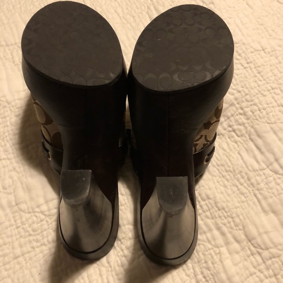 Authentic Coach clogs - Picture 3 of 8